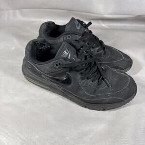 Nike Air Max 2015 Triple Black Mens Size 10.5 Running Shoes 687974-002 C4